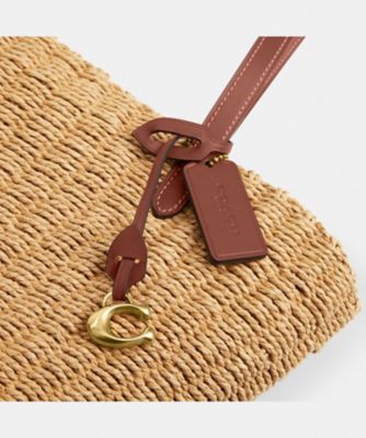 スモール ストロー トート（かごバッグ） | COACH/コーチ | 三越